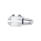 Heimeier - Multilux 4-Set H-onderblok multilux4 chroom 1/2  set