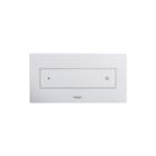 Viega - Visign For Style 12 Bedieningsplaat spoelsysteem Bedpan Visignstyle12 Wit