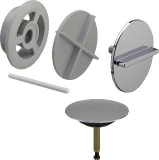 Viega - Visign M3 Toebeh./onderd. badkameraccessoires Multiset Chr