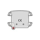 Niko - Basiselement Toebehoren Verlichtingselement schakelmat. Lichteenh Wcd 230V Rood