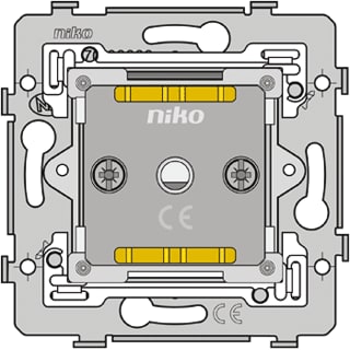 Niko - Basiselement Drie-standenschakelaar Draaischak 0-1-2 Basis