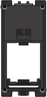 Niko - Data Inzetplaat schakelmateriaal Passtuk 6 1-Vdg