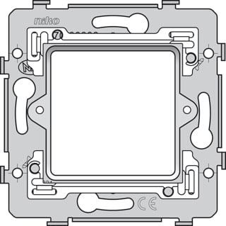 Niko - Basiselement Bed.element / centr.pl. schakelmat. Drgframe Blnd