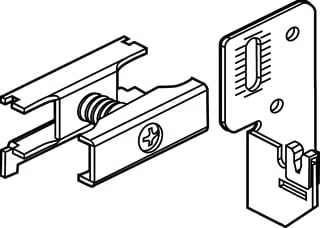 Radson - Delta ACC Radiatorwandconsole Consoleset Nr.1 9016 4+4