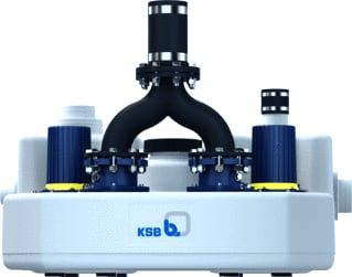KSB - Mini-Compacta Waterpompunit (vuilwater/regen) Minicompac Uz1.150D 400V