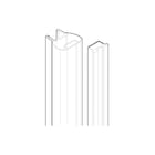 Novellini - Young Toebeh./onderdelen voor douchewand Set Magneten 1Bs-1B