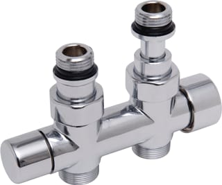 DRL - OVUS H-onderblok Ond.Bl.Tel Recht 2X1/2 L/R