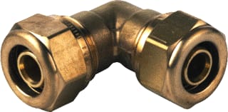 VSH - MULTI SUPER KNEL K3062 Fitting met 2 aansluitingen Musu Knie 16X16 2Xkn