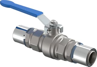 Uponor - S-Press Kogelafsluiter S-Pr Kogelkraan+Hendel 40