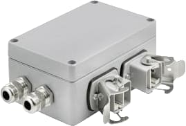 Weidmüller - Opbouwdoos wand/plafond IE-OM-V01M-K21-2S