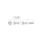 Weidmüller - Glasvezel connector IE-PS-V01M-2SC-POF