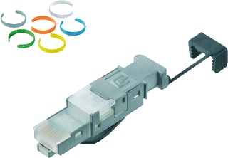 Weidmüller - IE Modulaire connector Ie-Ps-Rj45-Fh-Bk