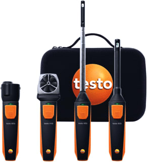 Testo - Smart Probe Gereedschapset (elektrisch/accu) Smart Probes Klimaat-Set