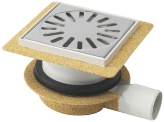 Aquaberg - 4016 Vloerput met 1 aansluiting 4016146Ehfa