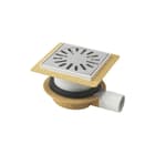 Aquaberg - 4016 Vloerput met 1 aansluiting 4016146Ehfa