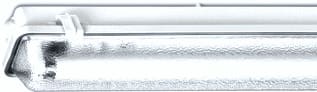 Norton - AXP Plafond-/wandarmatuur 1/58w hf rvs-ovl dvb