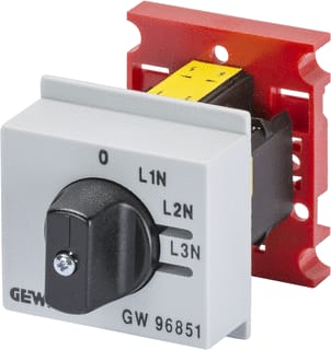 Gewiss - 90 AM Voltmeterschakelaar gw96851