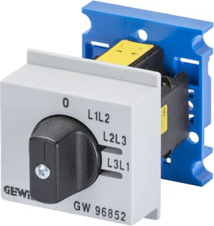 Gewiss - 90 AM Voltmeterschakelaar gw96852
