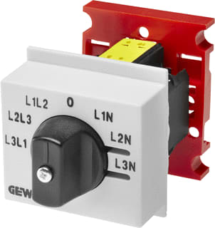 Gewiss - 90 AM Voltmeterschakelaar gw96853