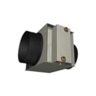 Barcol-Air - 4-Rijïg NJOHDOO Kanaalverwarmer indirect gestookt Naverwarmer 4 Rijig 355Mm