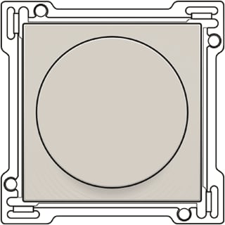 Niko - Original Bed.element / centr.pl. schakelmat. Knop Dimmer Gr