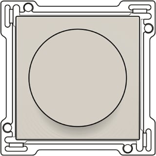 Niko - Original Bed.element / centr.pl. schakelmat. bedelem knp vent 1-2-3 gr