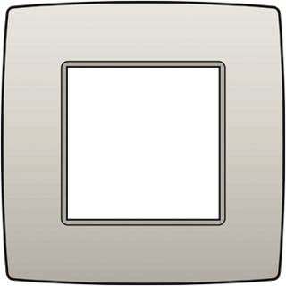Niko - Original Afdekraam schakelmateriaal Afdkrm 1V Ligr