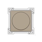 Niko - RF/Bus Bed.element / centr.pl. schakelmat. Knop Dim Brns