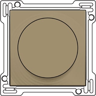 Niko - Intense Bed.element / centr.pl. schakelmat. Knp Vent 1-2-3