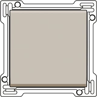 Niko - Pure Bed.element / centr.pl. schakelmat. Wip Univers Chmp