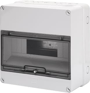 Gewiss - Groepenkast, leeg Opbkast + Din Rail + Deur