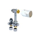 Jaga Konvektco - Kranen Rad.aansl.combi. m kraan+onderblok 104 Str 180Gr 3/4 Ec Jw