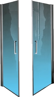 Novellini - Giada 2G Douchecabine vierhoekig Giadn 2G93 Hgl/Mch Xd
