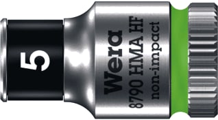 Wera - Dop voor zeskantmoeren hma hf hnd/mchdp 1/4 vst