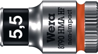 Wera - Dop voor zeskantmoeren Hma Hf Hnd/Mchdp 1/4 Vst