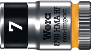 Wera - Dop voor zeskantmoeren hma hf hnd/mchdp 1/4 vst
