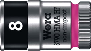 Wera - Dop voor zeskantmoeren hma hf hnd/mchdp 1/4 vst