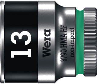 Wera - Dop voor zeskantmoeren hma hf hnd/mchdp 1/4 vst