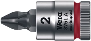 Wera - Dop voor kruiskopschroeven 1/4" Ph2X28Mm