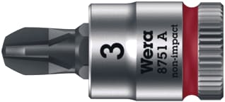 Wera - Dop voor kruiskopschroeven 1/4" Ph3X28Mm