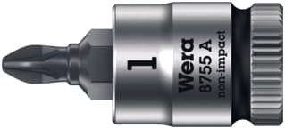 Wera - Dop voor kruiskopschroeven 1/4" Pz1X28Mm