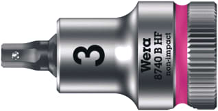 Wera - Dop voor binnenzeskant 3/8" 3X35Mm