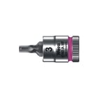 Wera - Dop voor binnenzeskant 1/4" 3X28Mm