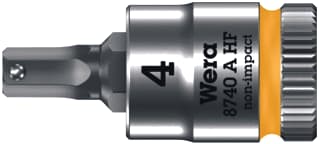 Wera - Dop voor binnenzeskant 1/4" 4X28Mm