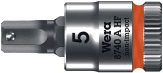 Wera - Dop voor binnenzeskant 1/4" 5X28Mm