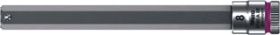 Wera - Dop voor binnenzeskant 1/4" 8X100Mm