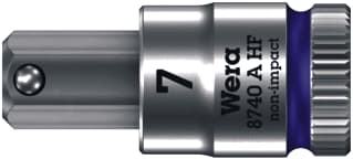 Wera - Dop voor binnenzeskant 1/4" 7X28Mm