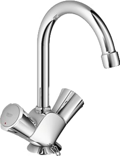 Grohe - Costa L Wastafelmengkraan (opbouw) Wastmkr Costa/L +Kett C