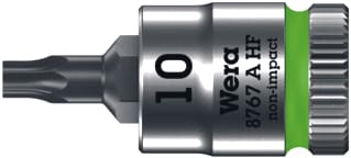 Wera - Dop voor torxschroeven 1/4" Tx10X28Mm