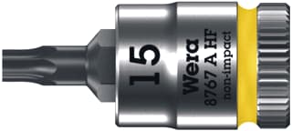 Wera - Dop voor torxschroeven 1/4" Tx15X28Mm